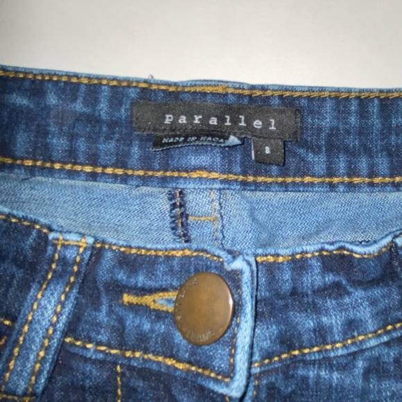 Parallel boot cut jeans with embellishments- size 8 - Picture 4 of 6